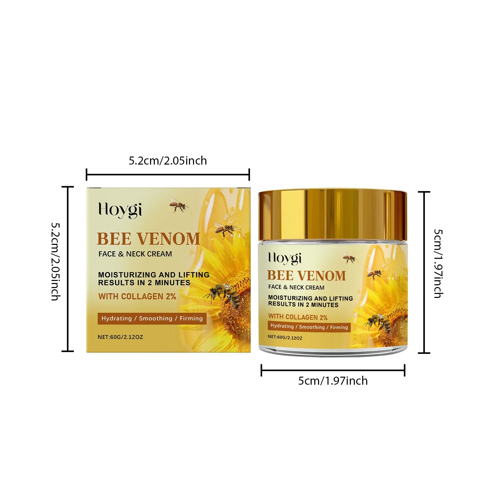 BeeGlow – Crema Lifting con Veneno de Abeja